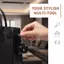 Móc khóa túi xách Mini SRVN Kawaii có da PU Hoàn hảo để lưu trữ tiền xu Phong cách thời trang sang trọng.