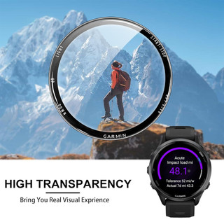 Phim bảo vệ cho Garmin Forerunner 970 570 Tấm bảo vệ màn hình chống trầy xước cho màng tổng hợp Garmin Forerunner 570 42 / 47mm