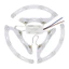 Đèn Trần Led Sửa Đổi Bảng Đèn Wick Tròn Quạt Đèn Nguồn Đèn Bảng Móng Ngựa Ống Kính Miếng Dán Đơn Sắc Làm Mờ