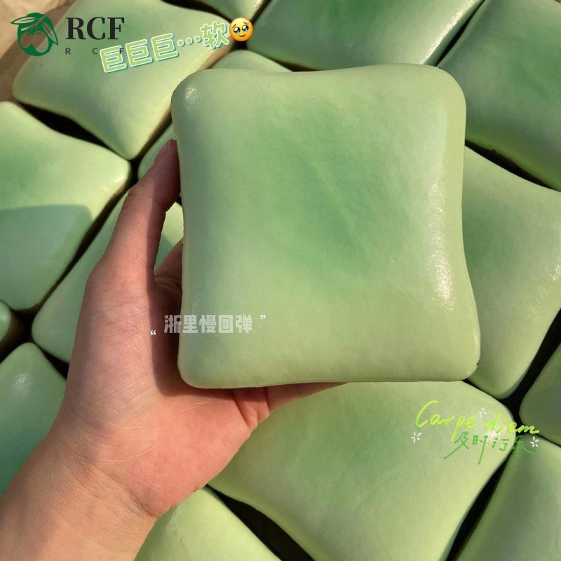 Đồ chơi bóp giảm căng thẳng bánh mì nướng phục hồi chậm - Bóng bấm mềm để giảm căng thẳng Vui nhộn