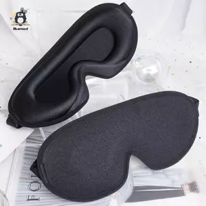 Mặt nạ ngủ bằng lụa 3D Mặt nạ ngủ mềm mượt cho mắt Vỏ che bóng du lịch Thư giãn khi ngủ Vỏ mắt Hỗ trợ ngủ Mới