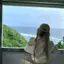 Áo thun đeo vai thêu hình cô gái ngọt ngào Hàn Quốc Sweet Hot Girl Jacquard dành cho nữ Thiết kế rỗng Off-the-Shou