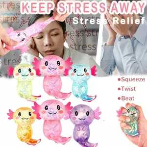 GILL Squishy Căng thẳng lấp lánh, Hình dạng dễ thương Long lanh Đồ chơi Squishy, Kết cấu làm dịu dễ thương Đường đầy Giảm căng thẳng Đồ chơi giác quan Công cụ thư giãn