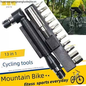 Bộ sửa chữa xe đạp di động Bộ dụng cụ tuốc nơ vít lục giác Cờ lê tuốc nơ vít leo núi Bộ dụng cụ ô tô