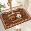 Thảm chân lông cừu với họa tiết 3D đa dạng, mật độ lông dày và độ bền cao Memmin Carpet