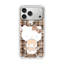 Sọc Từ Tính Gấu Nhỏ Hoạt Hình Mèo Cứng Ốp Lưng Điện Thoại iPhone 17 Pro 16 Pro Max 15 14 Mờ Mờ Mờ Bảo Vệ Vỏ