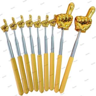 Que đọc sách có thể thu vào PYCOU, Con trỏ giảng dạy có thể mở rộng thiết kế ngón tay, Thanh trỏ tay cầm chống trượt bền Bảng đen Bảng trắng