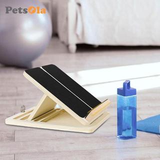 Ván nghiêng bằng gỗ cho bắp chân co giãn chuyên nghiệp Cáng chân có thể điều chỉnh Bảng nghiêng cho Pilates Thiết bị tập thể dục tại nhà