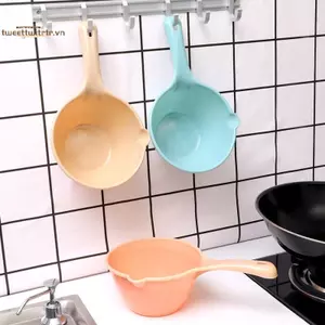 TRTR Nhựa Nước Nhàn Tắm Ladle Dippers Nước Tắm Muỗng Phòng Tắm Nước Muỗng Cốc Tưới Cây Hoa Tắm VN