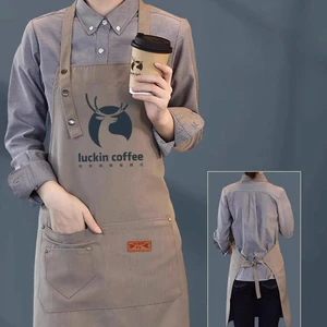 Tạp dề chống nước Phiên bản Hàn Quốc Tạp dề chống dầu và chống bụi bẩn đa chức năng mới