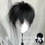 THEGIRL8B Nam Tóc Giả Có Nổ, Tóc Ngắn Thẳng Chịu Nhiệt Tổng Hợp, Đẹp Trai Tự Nhiên Toupee Lông Tơ Halloween Cosplay Tóc Giả Cho Nam