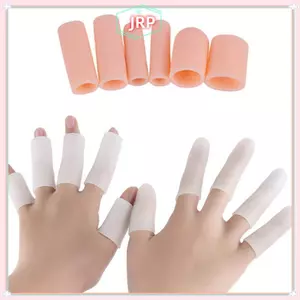 JRP 5 chiếc silicone gel ống băng ngón tay bảo vệ ngón chân chân giảm đau chân chăm sóc bàn chân JRP