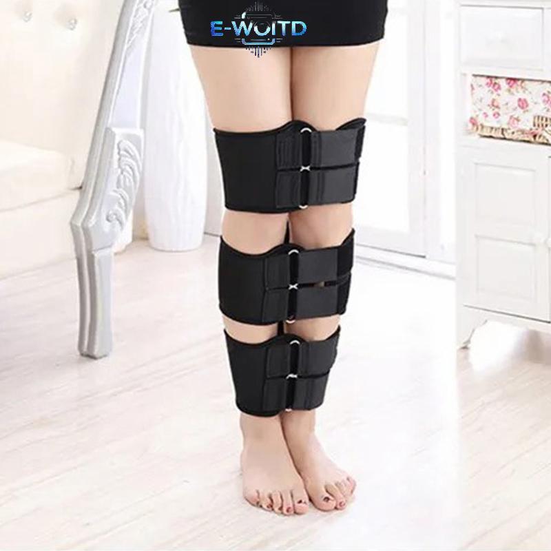 E-WOITD 3 Cái / bộ Đai chỉnh tư thế chân đa năng, hỗ trợ chân loại O/X