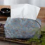 Túi Đựng Khăn Giấy Màu Xanh Hoa Cúc Handmade Hộp Giấy Vải Khăn Giấy Phong Cách Trung Quốc Tươi Thổ Cẩm Túi Vải