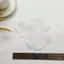 YHMSP3949 Mỏng Miếng Dán Mùa Hè Ren Trắng Muỗi Lưới Váy Gạc Váy Lỗ Có Sẵn Organza Thêu Hoa Thiết Kế