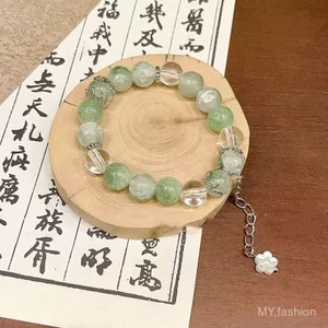 Vòng tay hoa Freesia, Vòng tay ngọt ngào Mori đơn giản dành cho bé gái mùa hè