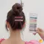 Kẹp tóc độc đáo màu kẹo với hợp kim bên gợn sóng rắn cho phong cách đường phố và đường băng mới