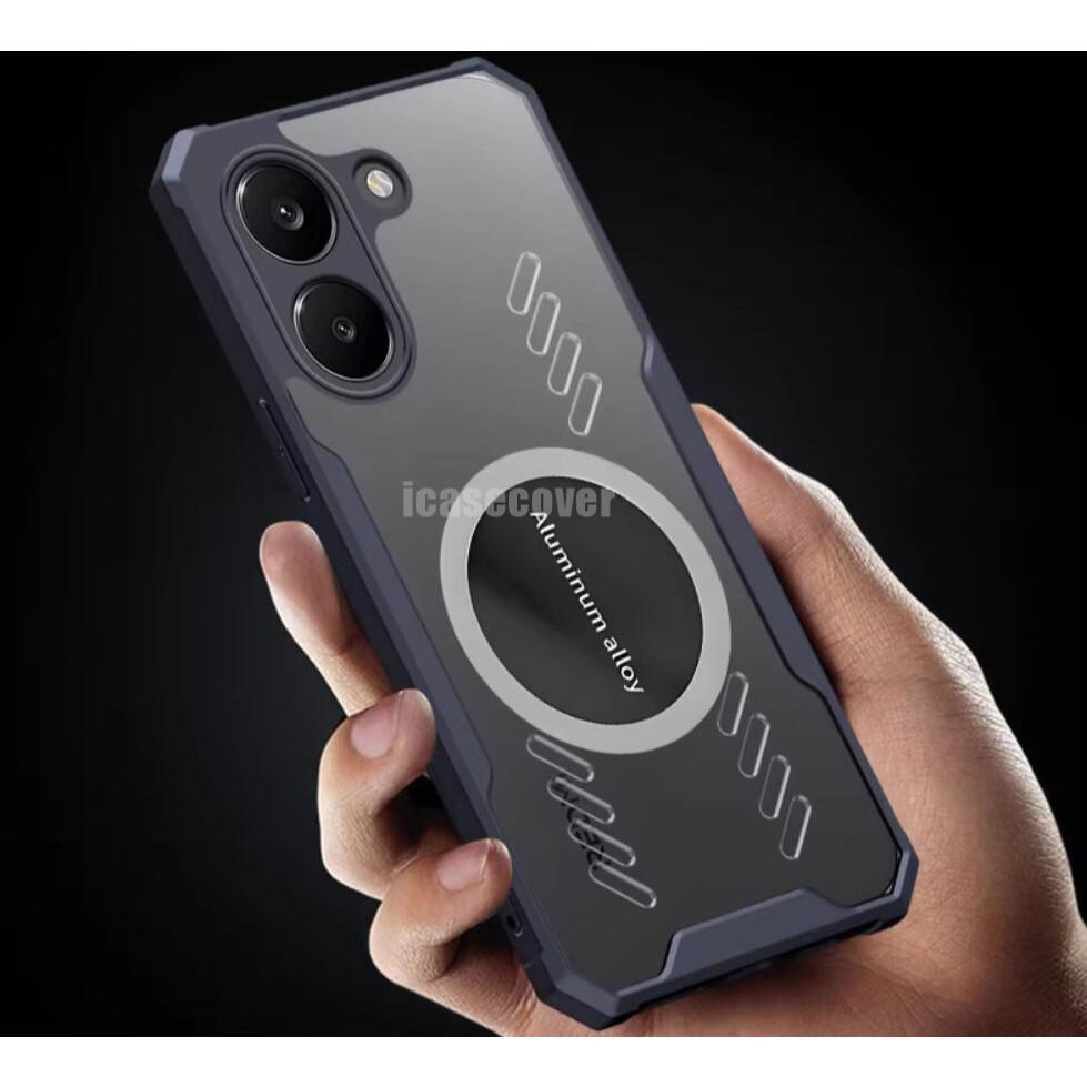 Ốp điện thoại cứng Xiaomi POCO X8 Pro Max POCOX8Pro X8ProMax X 8 Ốp điện thoại silicon mềm cạnh cứng Acrylic chống sốc làm mát chơi game
