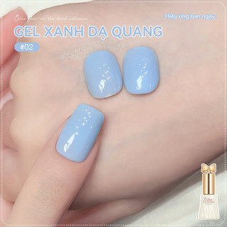 Miss Gooey Sơn móng tay dạng gel phát sáng trong bóng tối mùa hè 2026 mới Thời thượng và lấp lánh