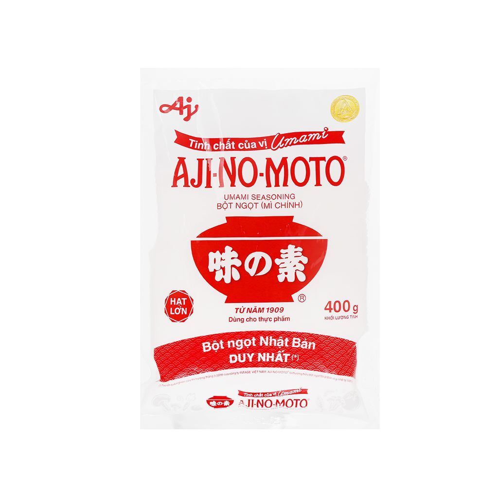 Combo 2 Gói Bột ngọt hạt lớn Ajinomoto gói 400g