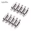 AqToCna 10 chiếc 6x18mm Kẹp từ tính để làm đồ trang sức Vòng tay Nelace DIY Phụ kiện AqToCna