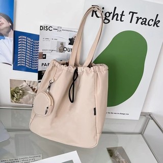 Túi tote dây rút dung lượng lớn kangaroo phong cách Hàn Quốc