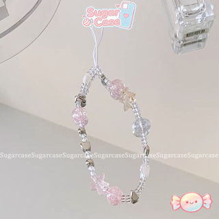 Ốp Lưng Cho Samsung A17 A07 A56 A36 A16 A26 A05 A06 A15 A05 A50 A03 A54 A55 Sweet Star Stand Bowknot Bracelet Bìa mềm