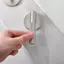 Vòi nước đôi GESSI của Ý, vòi nước nóng lạnh phòng tắm toàn bộ bằng đồng, vòi chậu rửa loại tách rời mạ niken xước có th