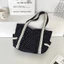 Túi đeo vai chấm bi THEGIRL8B, túi tote vải canvas cỡ lớn ngọt ngào, túi xách bền nhiều ngăn Y2K đi học