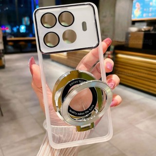 Dành Cho Xiaomi17T Pro 5G Vỏ Cho Xiaomi 17T Pro 1 7 17 T Xiaomi17 T Xiaomi17TPro 2026 Giá Đỡ Vòng Giá Đỡ Vỏ Điện Thoại Trong Suốt Silicon Mềm TPU Cạnh Ốp Lưng Chống Sốc