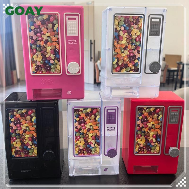 GOAY Candy Dispenser Máy bán hàng tự động dễ thương cho máy tính để bàn Hướng dẫn sử dụng Máy làm kẹo phân phối kẹo Mini Quà tặng sinh nhật & Giáng sinh, Quà tặng cho bạn bè Bạn gái VN