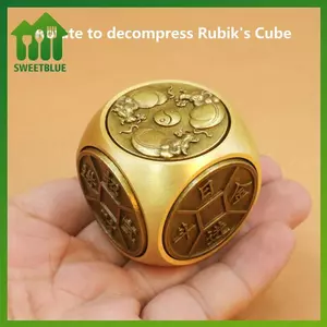 SWEET 6 Mặt Trung Quốc Luy Đồng Xu Tay Đồ Chơi Giảm Căng Thẳng Cho Học Sinh Giảm Lo Âu Bàn Giải Trí n