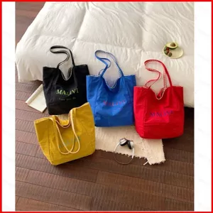 Túi tote vải canvas phong cách đại học GC2 dành cho nữ 2026 túi đeo vai dung tích lớn thời trang mới CG2