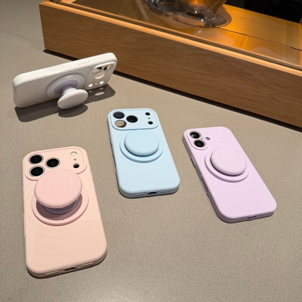 Giá đỡ băng từ tính Vỏ điện thoại cho iPhone 17 Pro Max 16 Pro Max 15 14 Vỏ bảo vệ chống sốc