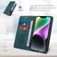 Ốp Lật Từ Tính Cho Infinix Hot 60 50 60i 50i Zero 40 Smart 10 9 8 Pro Plus Itel P55 5G Da Lộn Ví RFID Chặn Thẻ