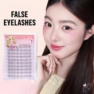 Cụm mi Wispy Thin Band - Lông mi nhân tạo mềm mại dày đặc uốn cong lâu dài
