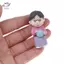 HFTOY 1 Bộ Nhà Búp Bê Thu Nhỏ Vườn Micro Phong Cảnh Ông Bà Các Bức Tượng Trang Trí ~