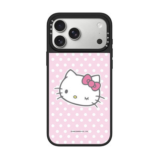 Ốp điện thoại cứng gương hình mèo chấm bi từ tính cho iPhone 17 Pro Max 17 Air 16 Plus 15 14 13 12 11 Vỏ chống sốc