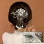 PNPIA- Rỗng Nơ Kẹp Tóc Cho Nữ Pha Lê Hoa sel Vuốt Tóc Bé Gái Thời Trang Thanh Lịch Sáng Bóng Barrettes Phụ Kiện Tóc
