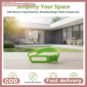 Littleloves1 Xe Đạp Đường Núi Dây Silicon Giá Đỡ Quạt Có Thể Điều Chỉnh Đàn Hồi Băng Cho Xe Đẩy Đi Xe Đạp Ngoài Trời Phụ Kiện Di Động VN