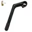 Thân xe đạp Hợp kim nhôm 25,4mm Tay cầm Thanh nâng hình cổ ngỗng Thân cây có vỏ bảo vệ Nhẹ Bền Xây dựng Thích hợp cho Ret