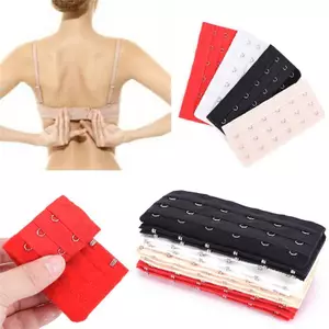 PNPIA- Nữ 3 Hàng 6 Móc Áo Ngực Nối Dài Dây Đeo Mở Rộng 1 Cái / 3 Cái