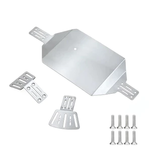 1 Chiếc UDIRC GR M16 Khung Xe Thép Không Gỉ Giáp Bảo Vệ Bảo Vệ Tấm Trượt RC Xe Nâng Cấp Phần Phụ Kiện
