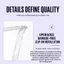 Vỏ đèn khí quyển đọc sách FANIELLAPOWELL, trong suốt bền để che đèn đọc sách, chống trầy xước cho S / E / C-Class GLC200 GLE EQS EQE E200 C200
