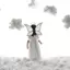 Áo cánh bướm thiên thần dễ gấp, phù hợp cosplay và chụp hình Halloween