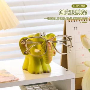 Hoạt Hình Voi Kính Giá Đỡ Văn Phòng Vị Trí Làm Việc Để Bàn Trang Trí Đồ Trang Trí Kính Mát Giá Đỡ Kính Sáng Tạo Dễ Thương Quà Tặng 26.6.3
