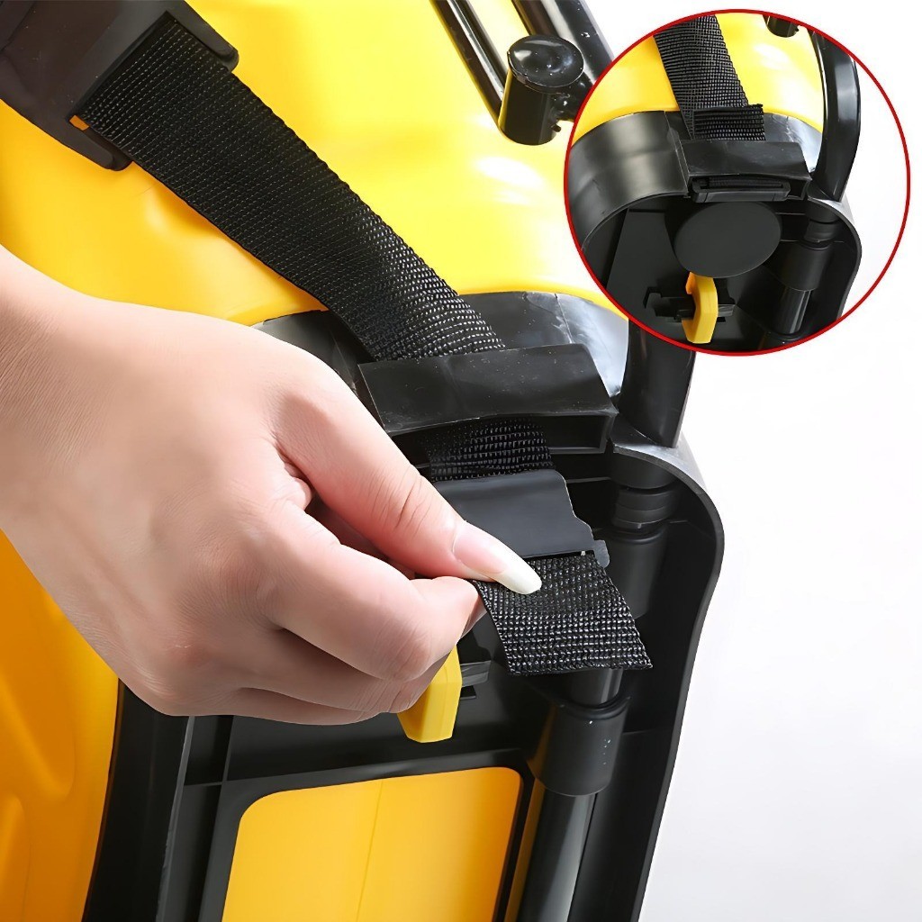 Dây đeo vai bình xịt điện có đệm mút êm ái | Dây mang bình phun thuốc trừ sâu loại tròn/dẹp chắc chắn bền đẹp