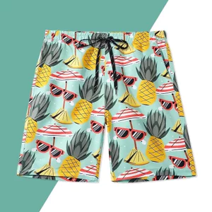 2026 Mới Nhiệt Đới Dứa 3D In Unisex Mùa Hè Thời Trang Rời Phù Hợp Với Quần Short Đi Biển