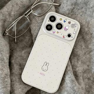 Bút ngắn Miffy Bunny rải rác cho trường hợp iPhone 17promax 161514plus 1312pro