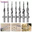 BORAGETE Chế Biến Gỗ Khoan Lỗ Cắt Bước Thứ Hai Bit Bàn Thép Tốc Độ Cao Counterbore Mũi Khoan